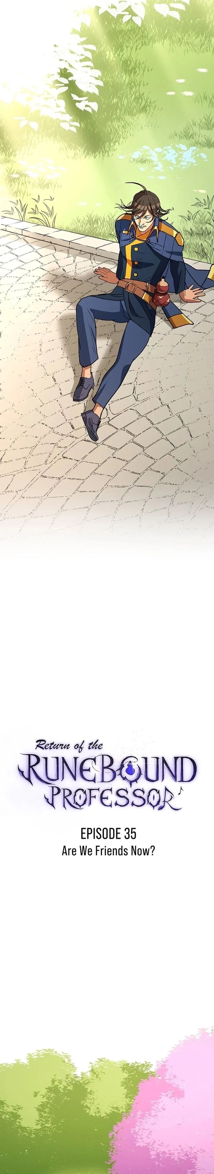 Return of the Runebound Professor Chapter 35 Bahasa Indonesia
