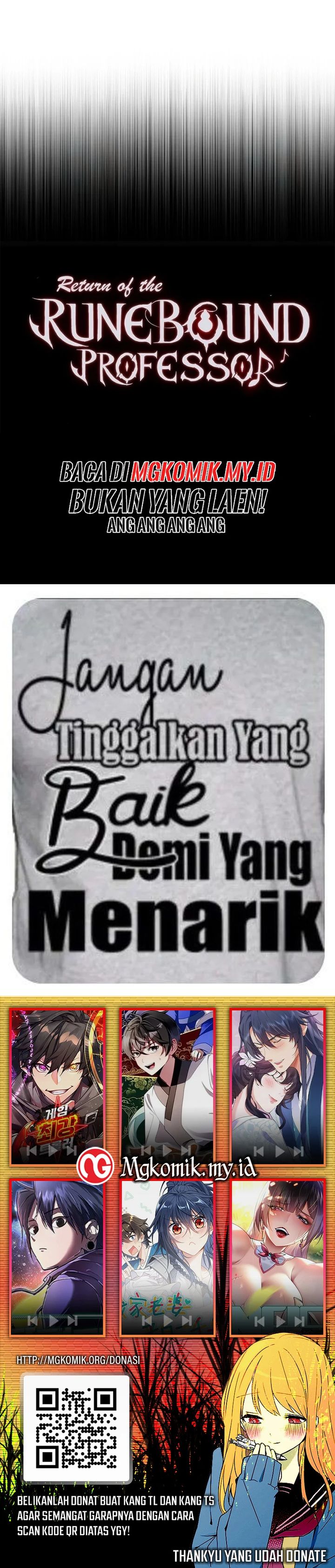 Return of the Runebound Professor Chapter 35 Bahasa Indonesia