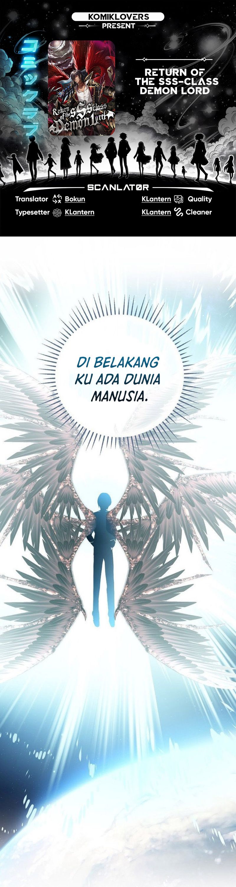 Return of the SSS-Class Demon Lord Chapter 10 Bahasa Indonesia