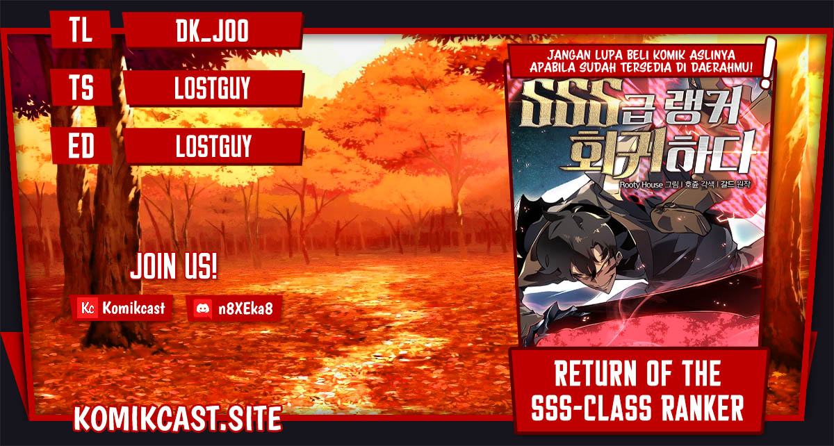 Return of the SSS-Class Ranker Chapter 50 Bahasa Indonesia