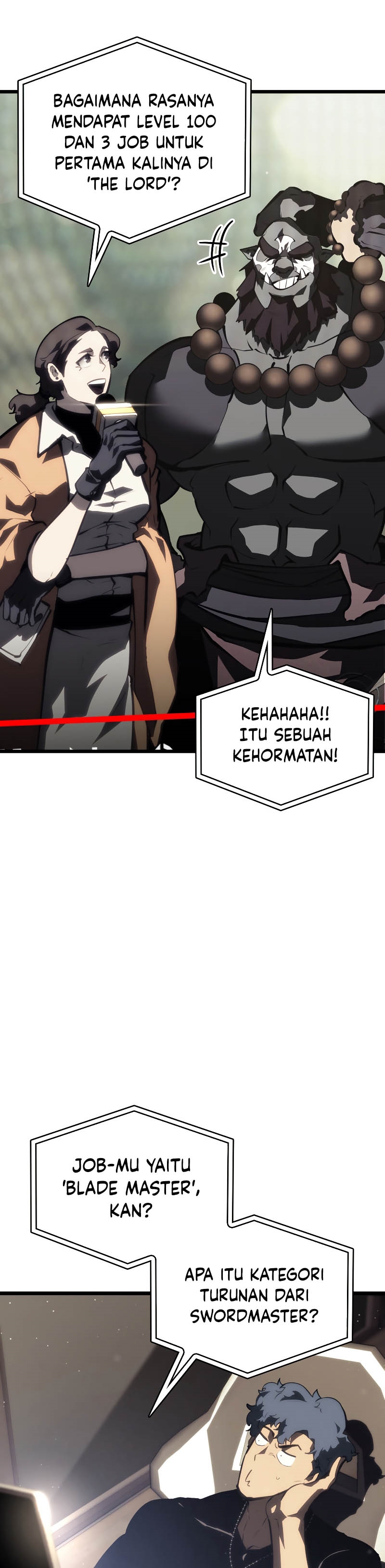 Return of the SSS-Class Ranker Chapter 50 Bahasa Indonesia