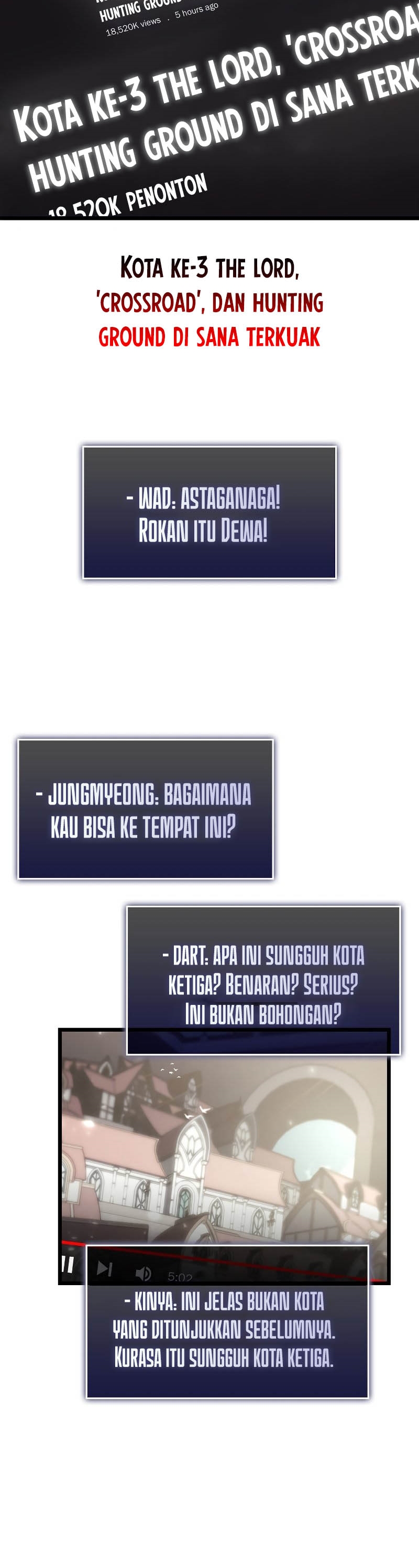 Return of the SSS-Class Ranker Chapter 50 Bahasa Indonesia