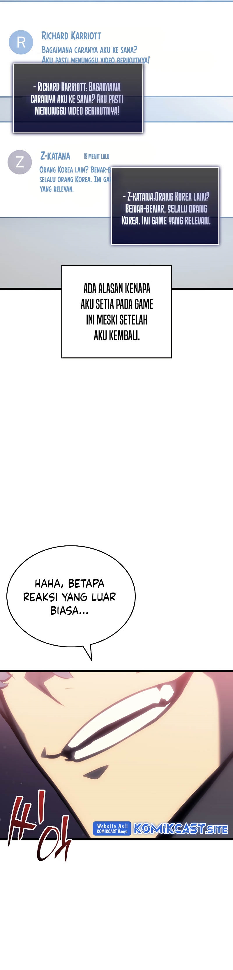 Return of the SSS-Class Ranker Chapter 50 Bahasa Indonesia