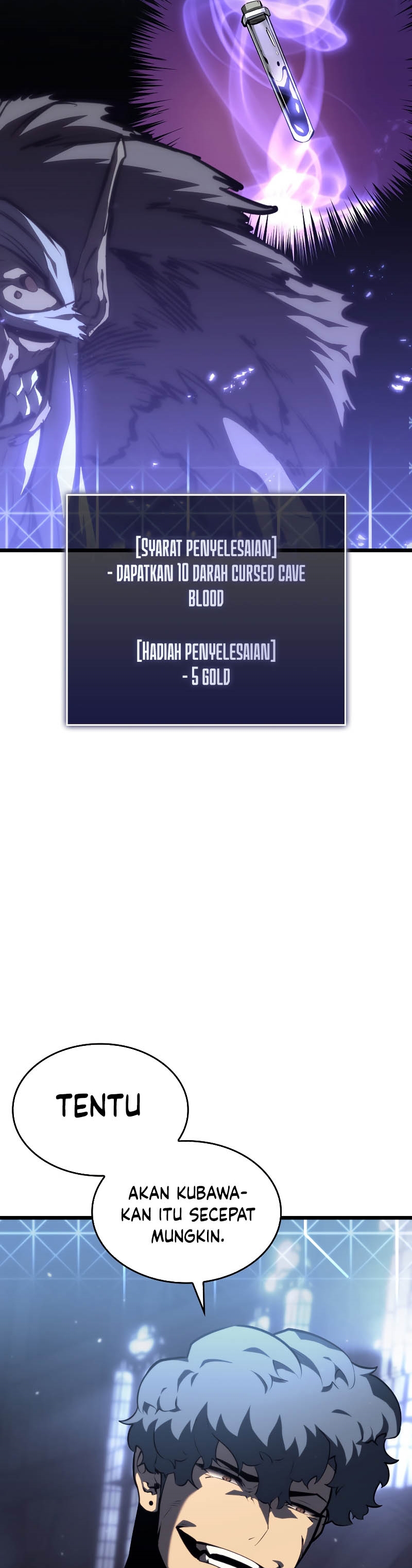 Return of the SSS-Class Ranker Chapter 50 Bahasa Indonesia