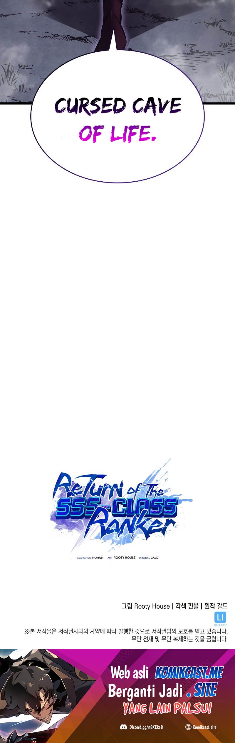 Return of the SSS-Class Ranker Chapter 50 Bahasa Indonesia