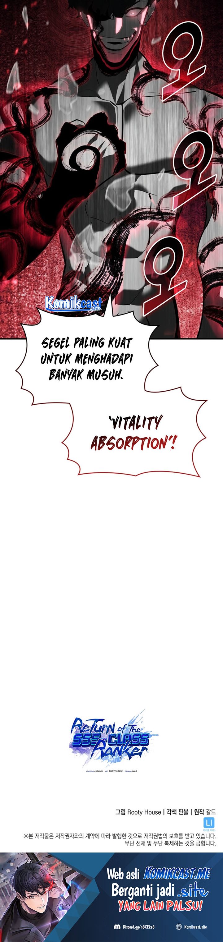 Return of the SSS-Class Ranker Chapter 54 Bahasa Indonesia