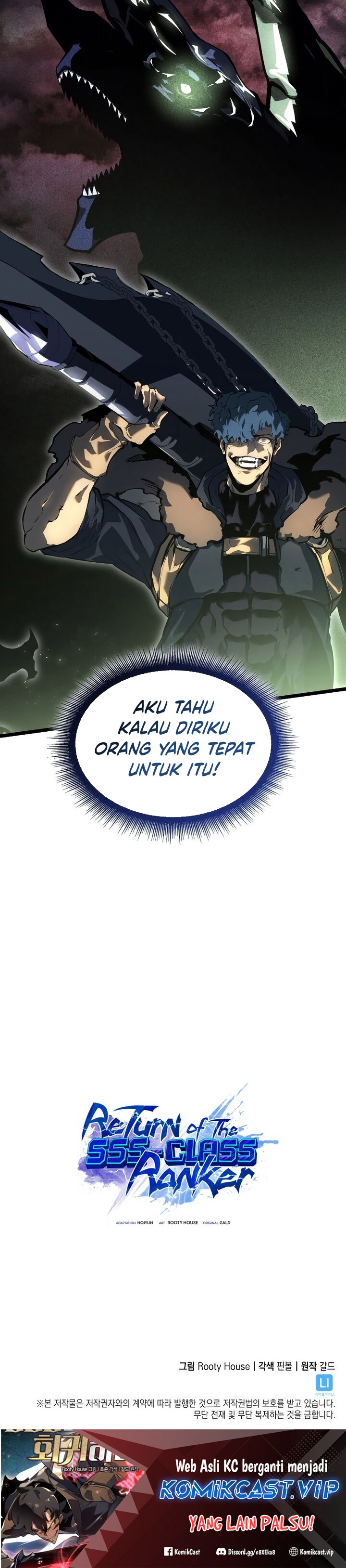 Return of the SSS-Class Ranker Chapter 73 Bahasa Indonesia