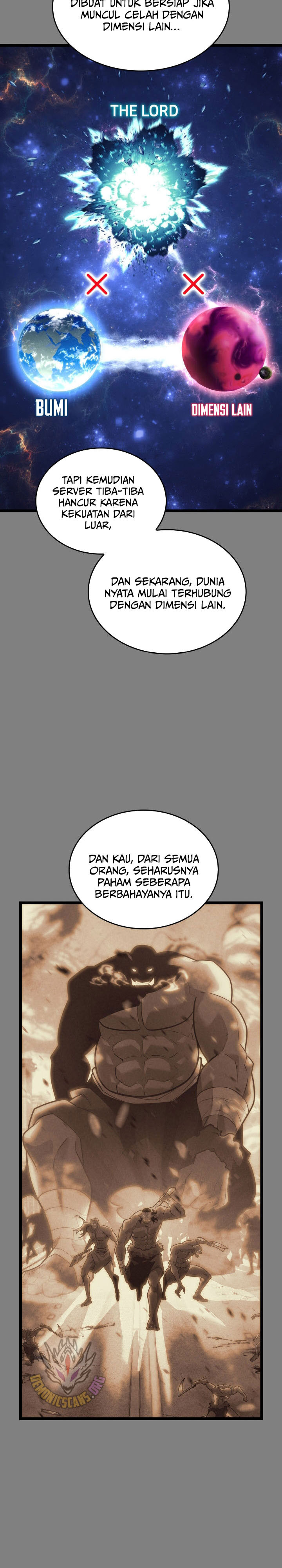 Return of the SSS-Class Ranker Chapter 154 Bahasa Indonesia