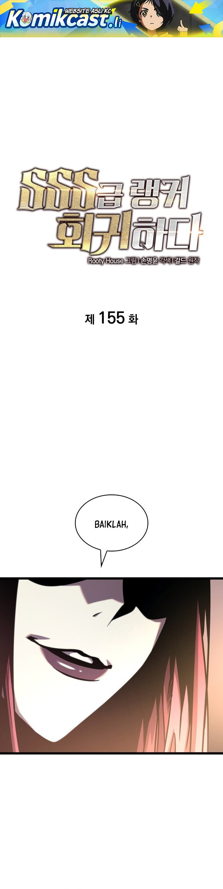 Return of the SSS-Class Ranker Chapter 155 Bahasa Indonesia