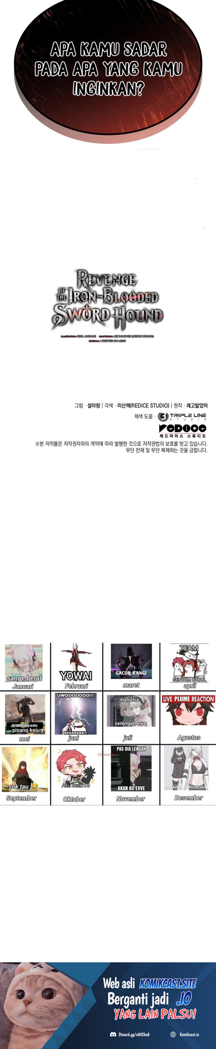 Revenge of the Iron-Blooded Sword Hound Chapter 37 Bahasa Indonesia