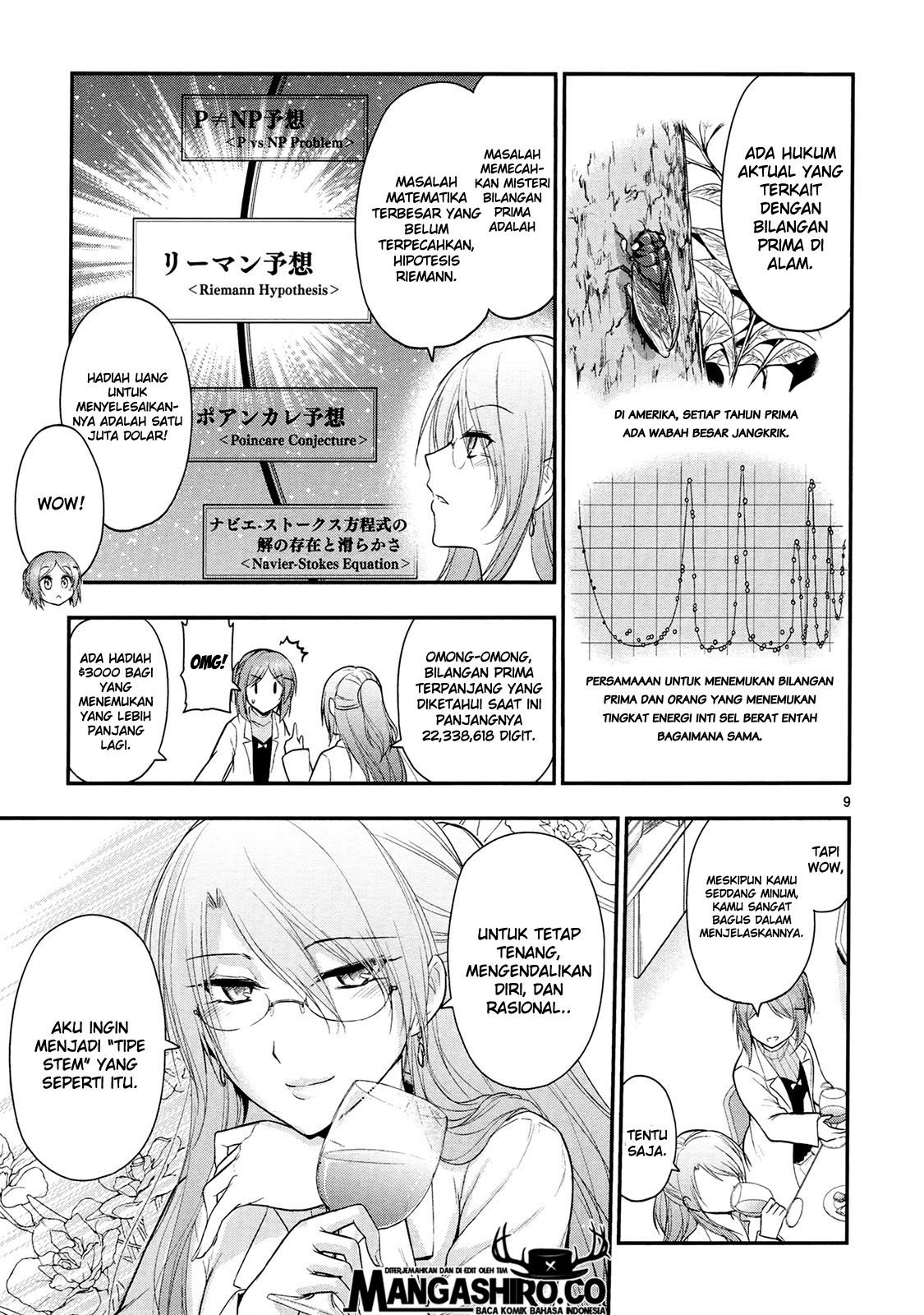 Rikei ga Koi ni Ochita no de Shoumei shitemita. chapter 17