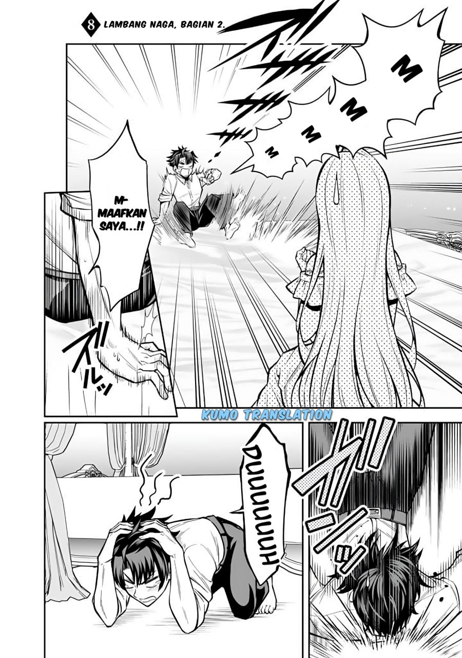 Rinkoku kara Kita Yome ga Kawaisugite Doushiyou Chapter 08.2 Bahasa Indonesia