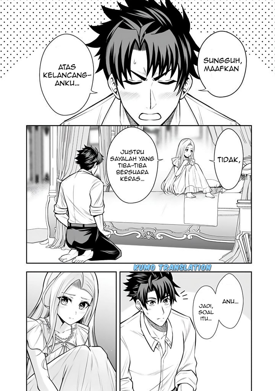 Rinkoku kara Kita Yome ga Kawaisugite Doushiyou Chapter 08.2 Bahasa Indonesia