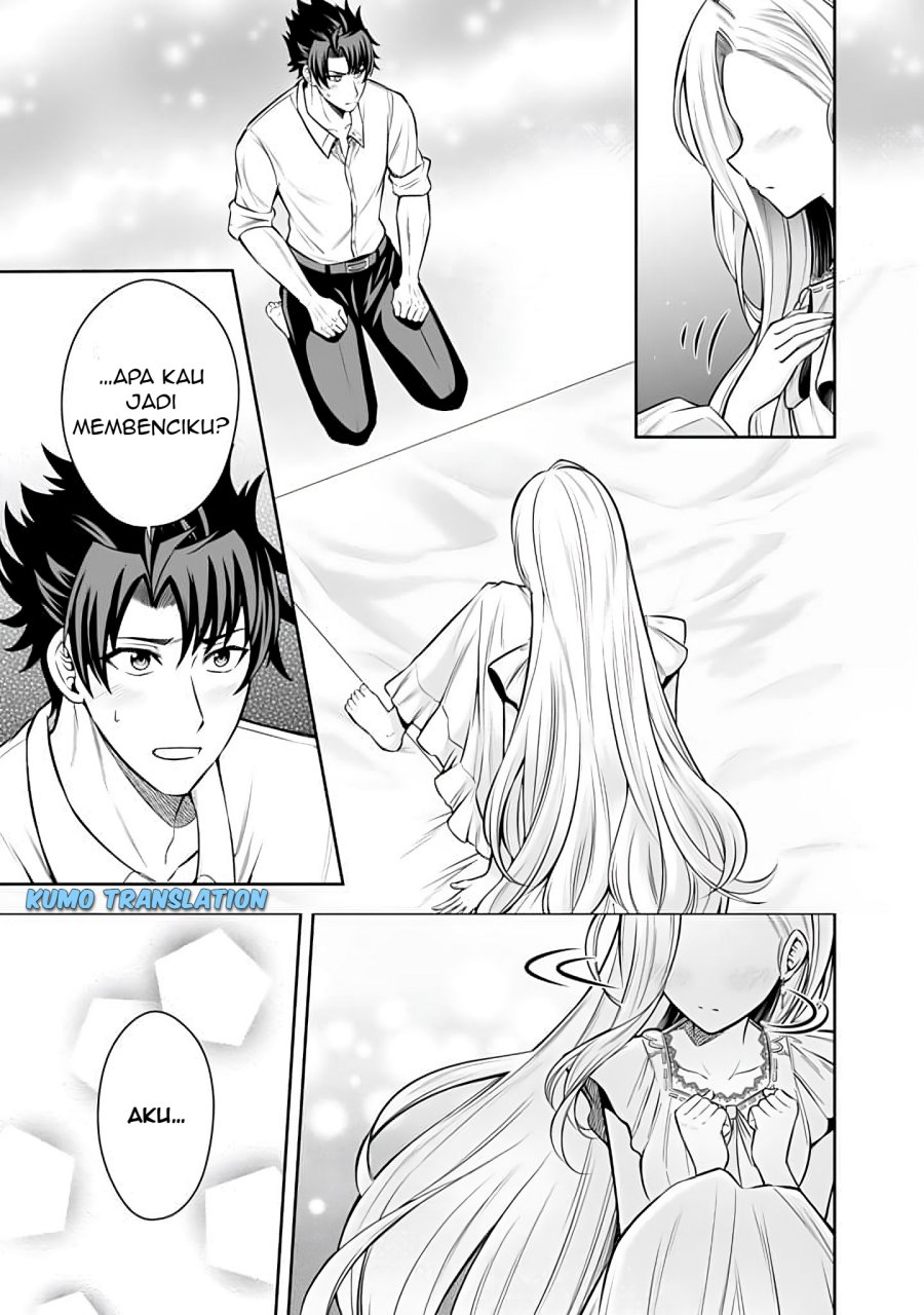 Rinkoku kara Kita Yome ga Kawaisugite Doushiyou Chapter 08.2 Bahasa Indonesia