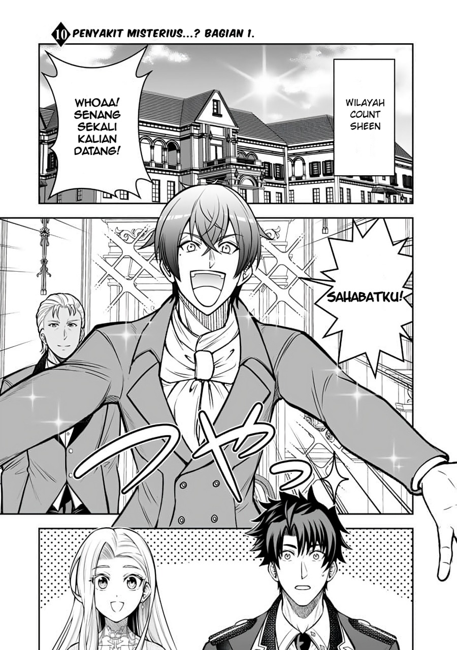 Rinkoku kara Kita Yome ga Kawaisugite Doushiyou Chapter 10.1 Bahasa Indonesia