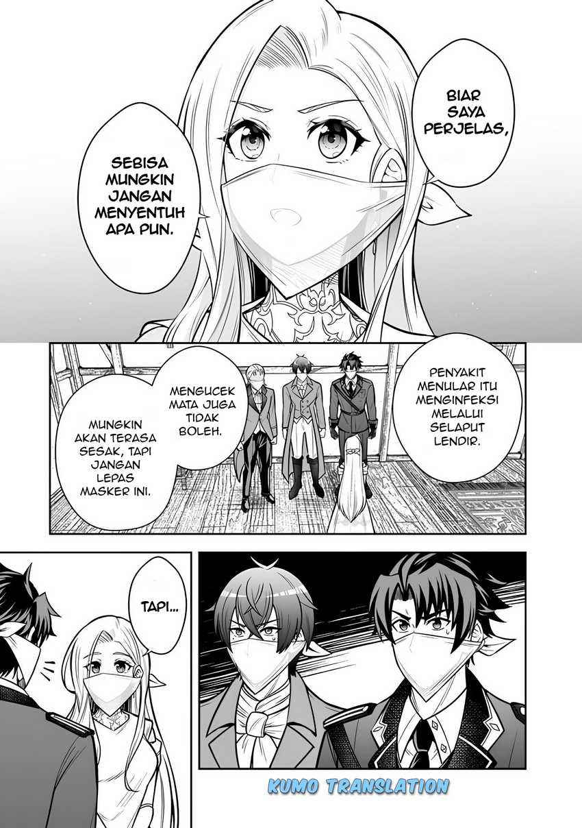 Rinkoku kara Kita Yome ga Kawaisugite Doushiyou Chapter 11.1 Bahasa Indonesia
