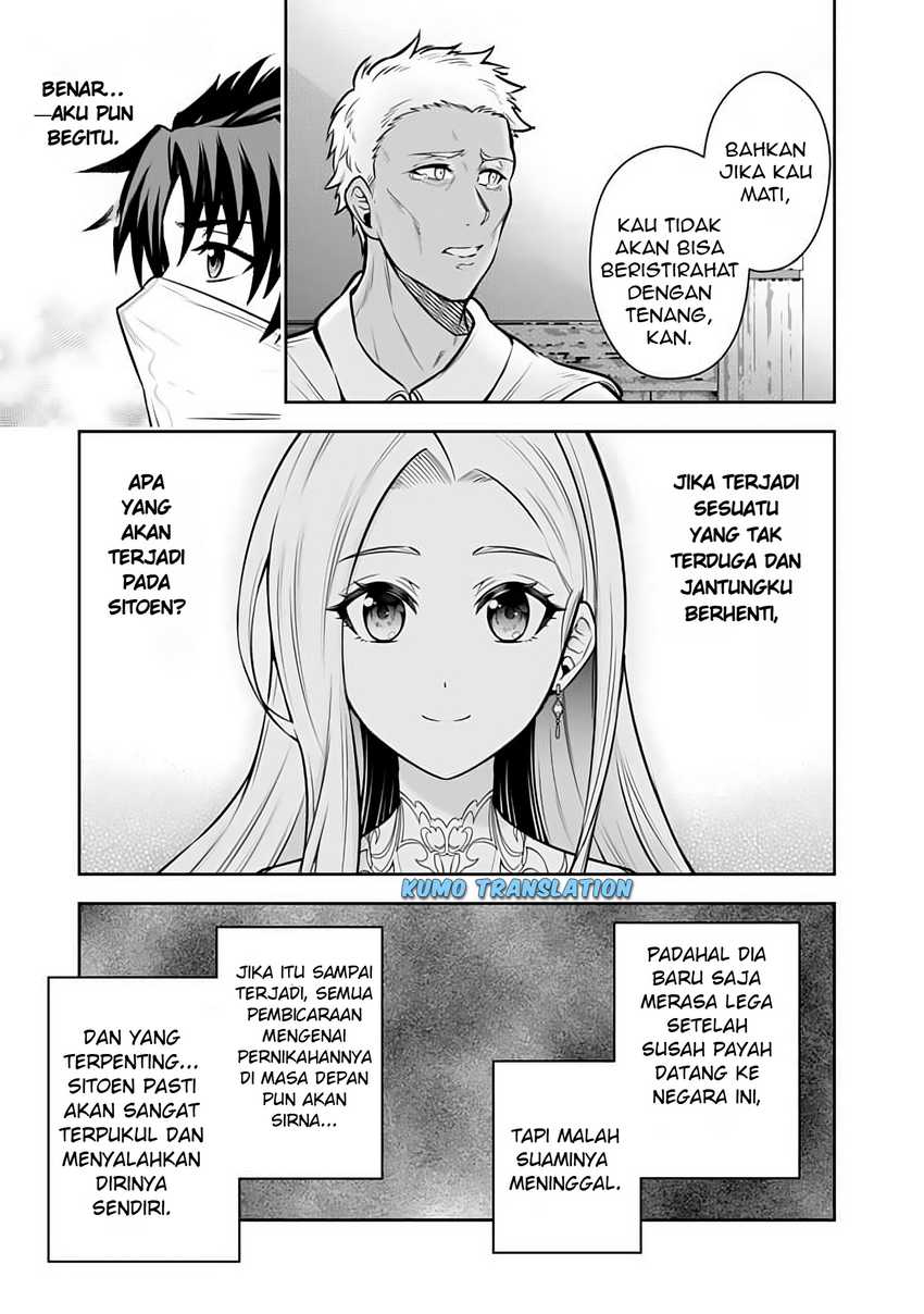 Rinkoku kara Kita Yome ga Kawaisugite Doushiyou Chapter 11.1 Bahasa Indonesia
