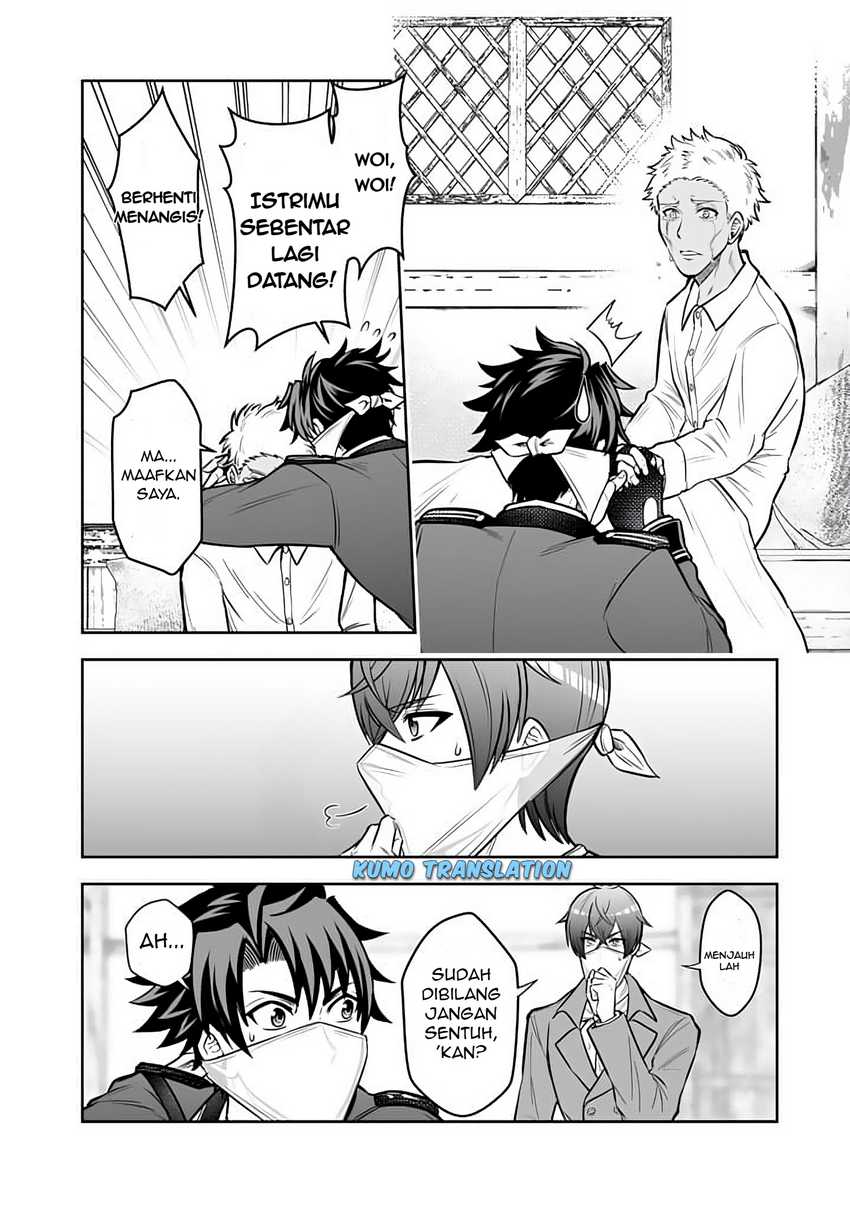 Rinkoku kara Kita Yome ga Kawaisugite Doushiyou Chapter 11.1 Bahasa Indonesia