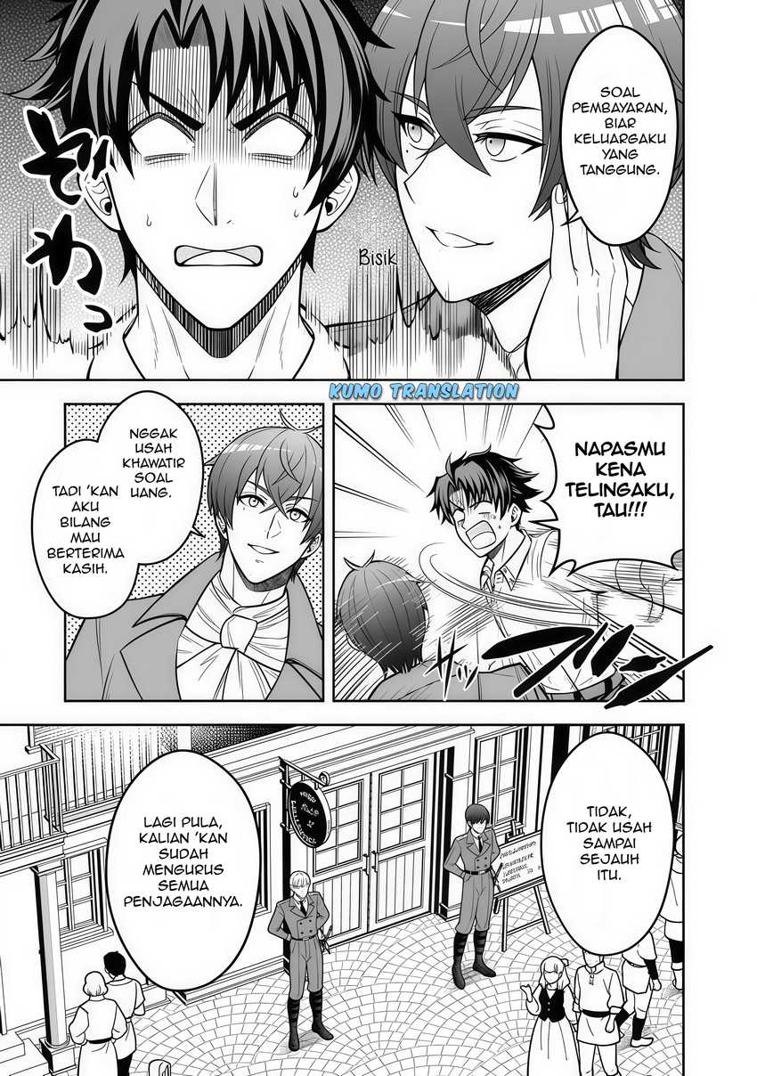 Rinkoku kara Kita Yome ga Kawaisugite Doushiyou Chapter 12.1 Bahasa Indonesia