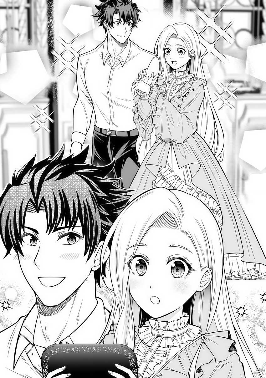 Rinkoku kara Kita Yome ga Kawaisugite Doushiyou Chapter 12.1 Bahasa Indonesia