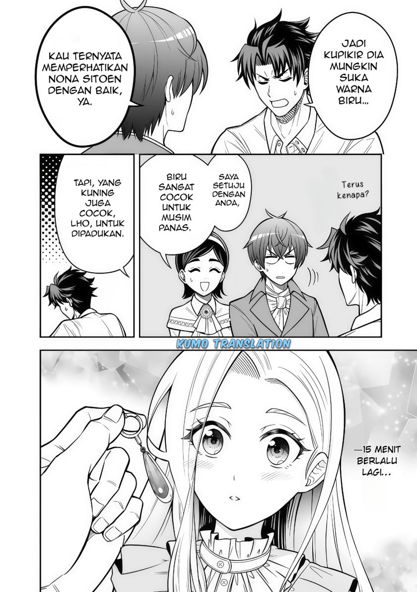 Rinkoku kara Kita Yome ga Kawaisugite Doushiyou Chapter 12.2 Bahasa Indonesia