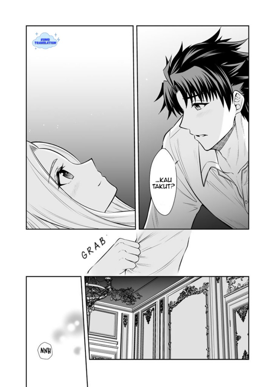Rinkoku kara Kita Yome ga Kawaisugite Doushiyou Chapter 16.2 Bahasa Indonesia