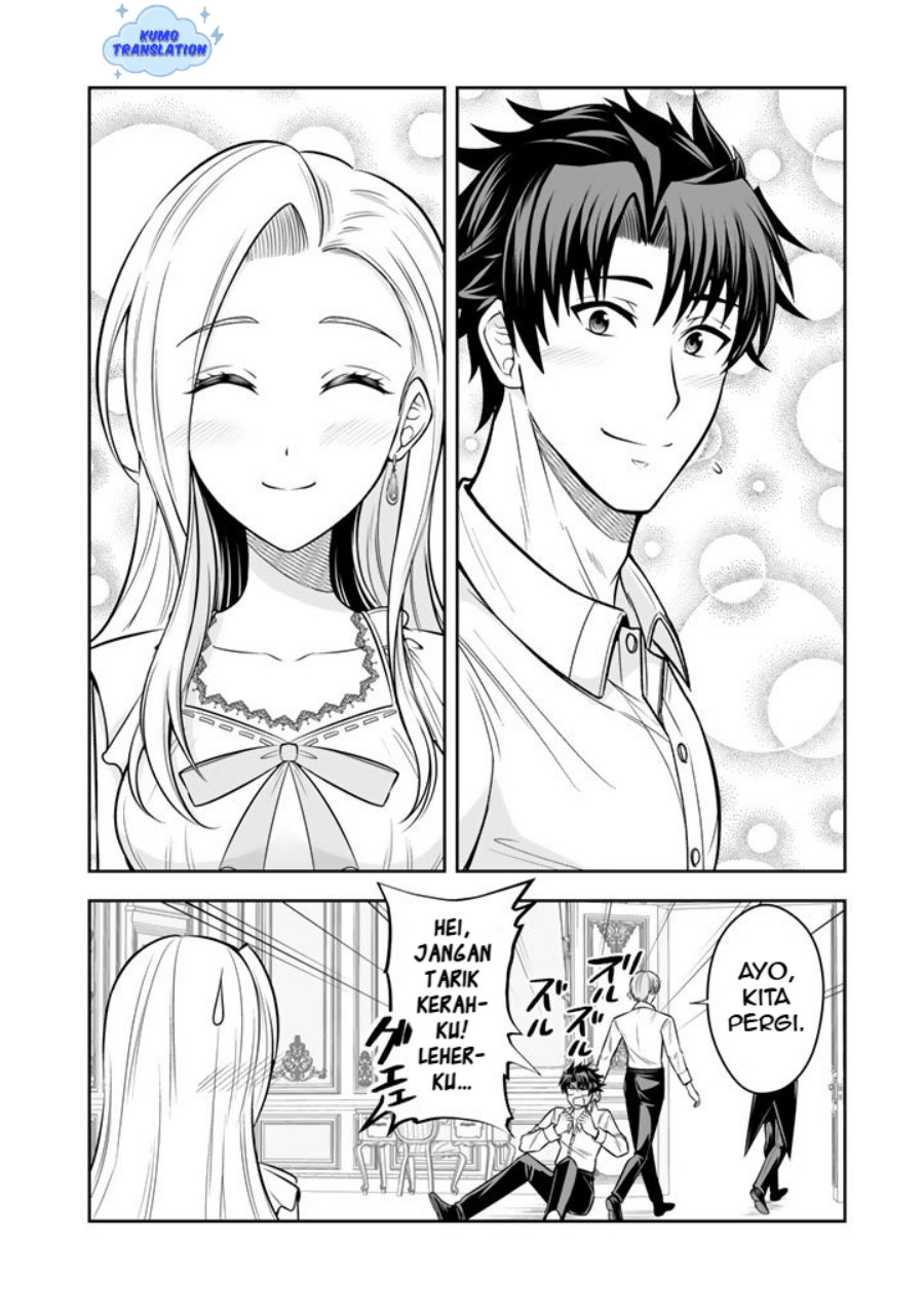 Rinkoku kara Kita Yome ga Kawaisugite Doushiyou Chapter 16.2 Bahasa Indonesia