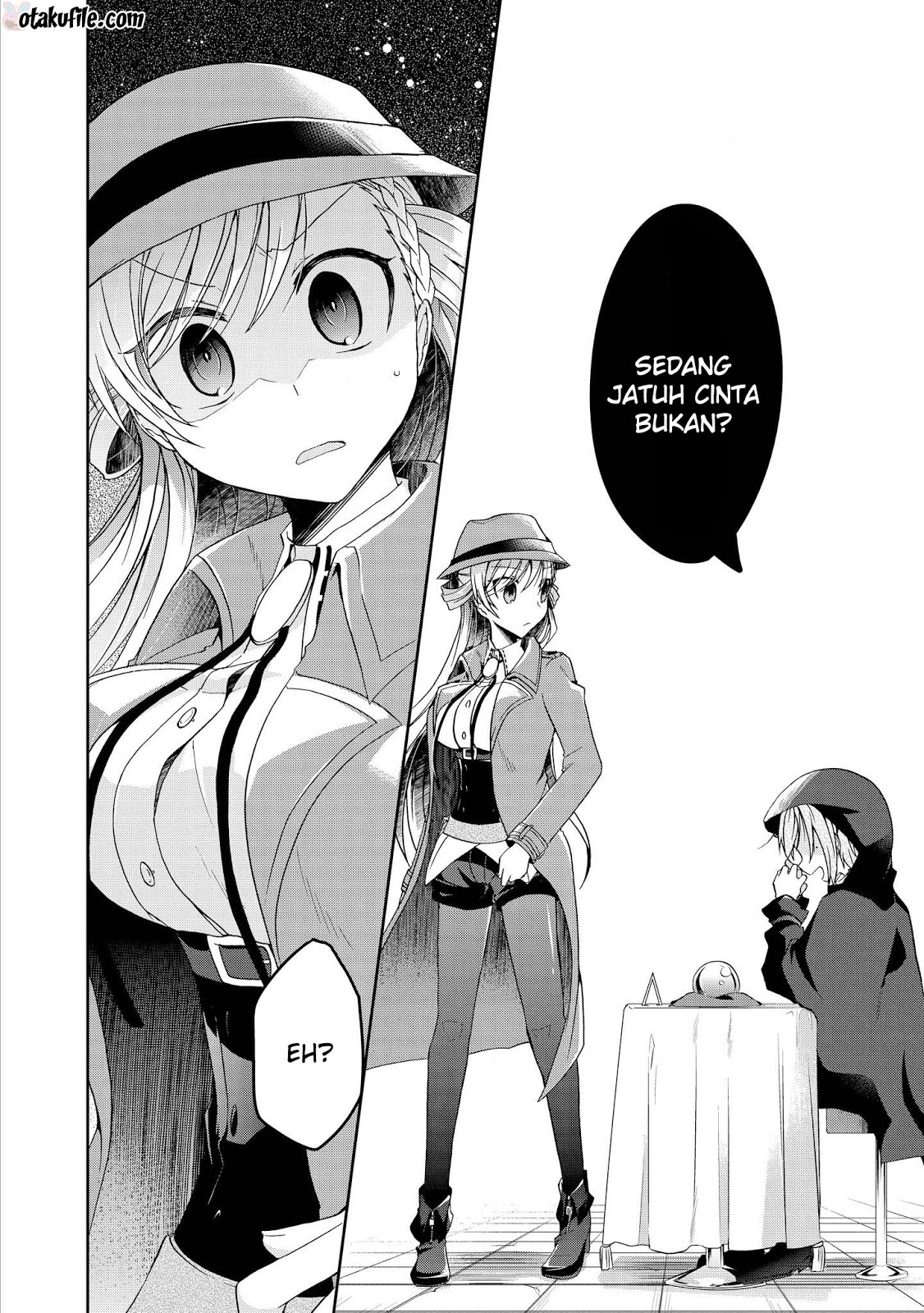 Rinna Keibu wa Iki ga dekinai Chapter 04 Bahasa Indonesia
