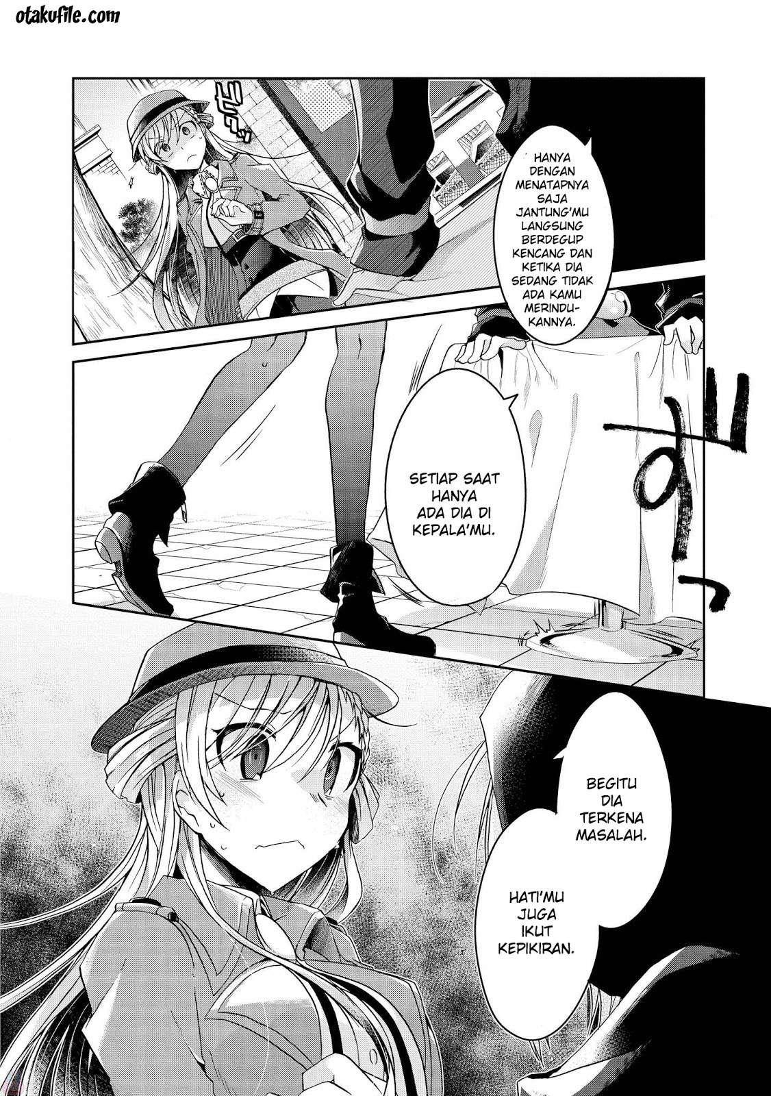 Rinna Keibu wa Iki ga dekinai Chapter 04 Bahasa Indonesia