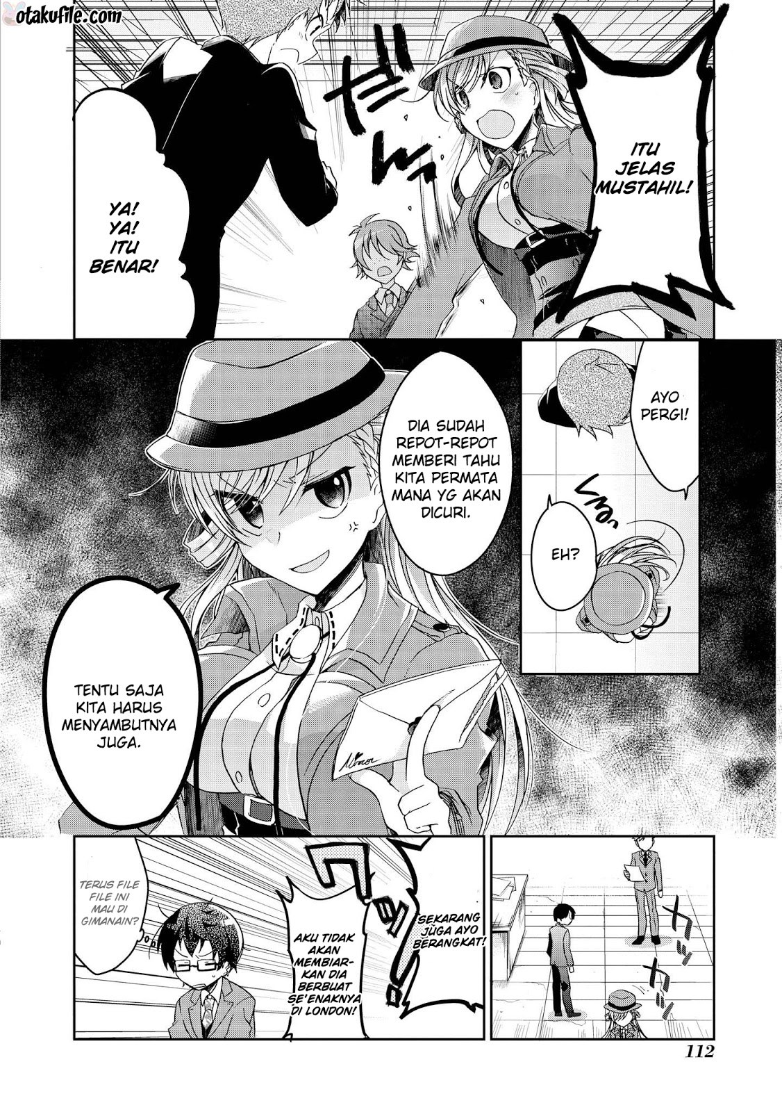 Rinna Keibu wa Iki ga dekinai Chapter 04 Bahasa Indonesia