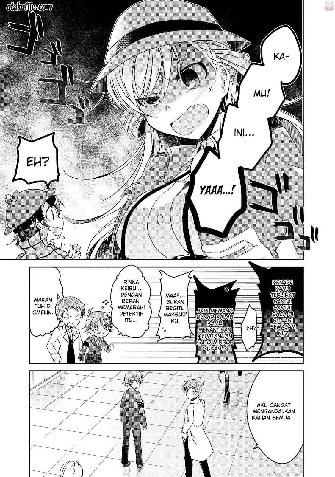 Rinna Keibu wa Iki ga dekinai Chapter 04 Bahasa Indonesia