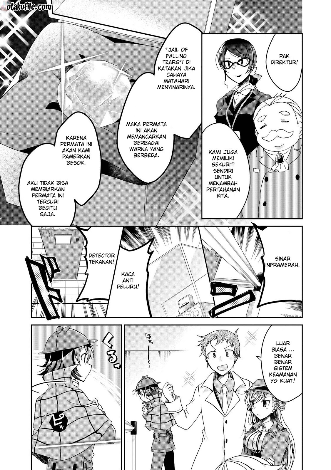 Rinna Keibu wa Iki ga dekinai Chapter 04 Bahasa Indonesia