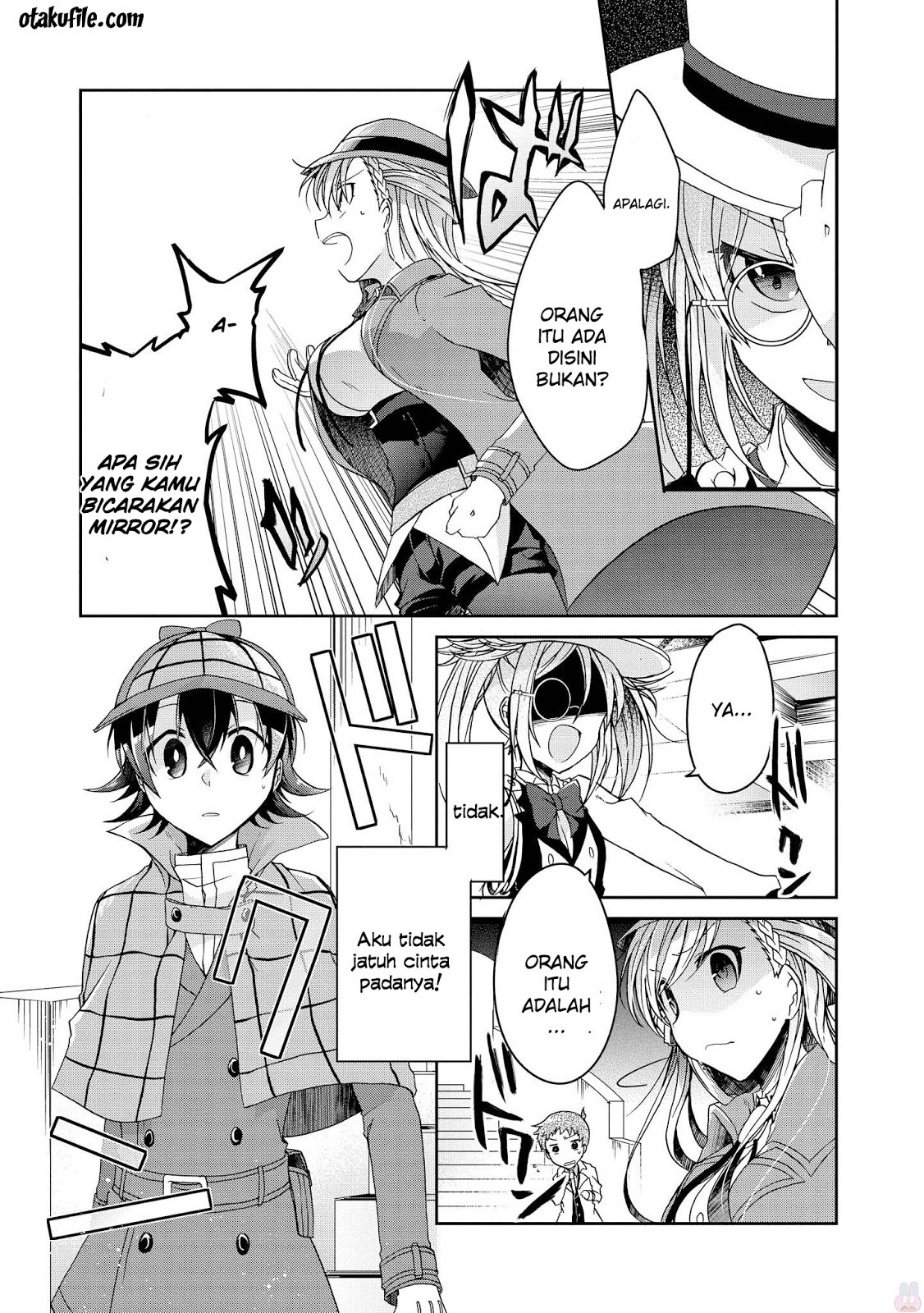 Rinna Keibu wa Iki ga dekinai Chapter 04 Bahasa Indonesia