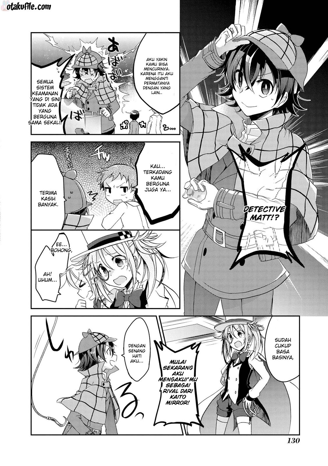 Rinna Keibu wa Iki ga dekinai Chapter 04 Bahasa Indonesia