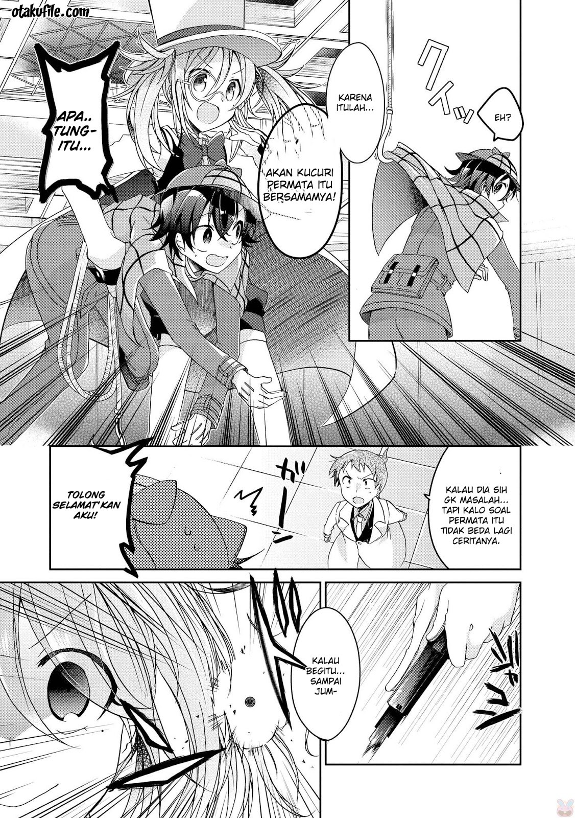 Rinna Keibu wa Iki ga dekinai Chapter 04 Bahasa Indonesia