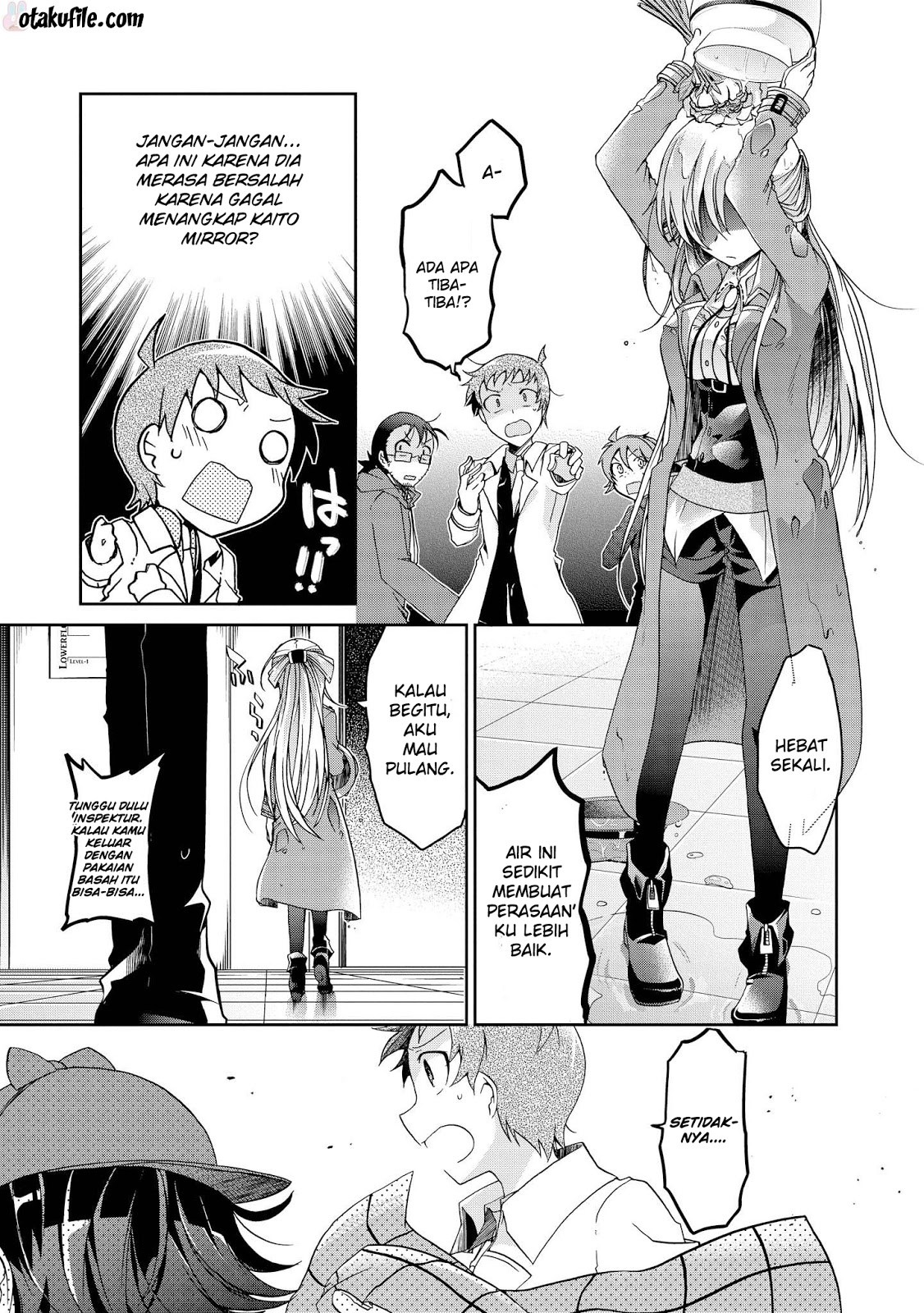 Rinna Keibu wa Iki ga dekinai Chapter 04 Bahasa Indonesia