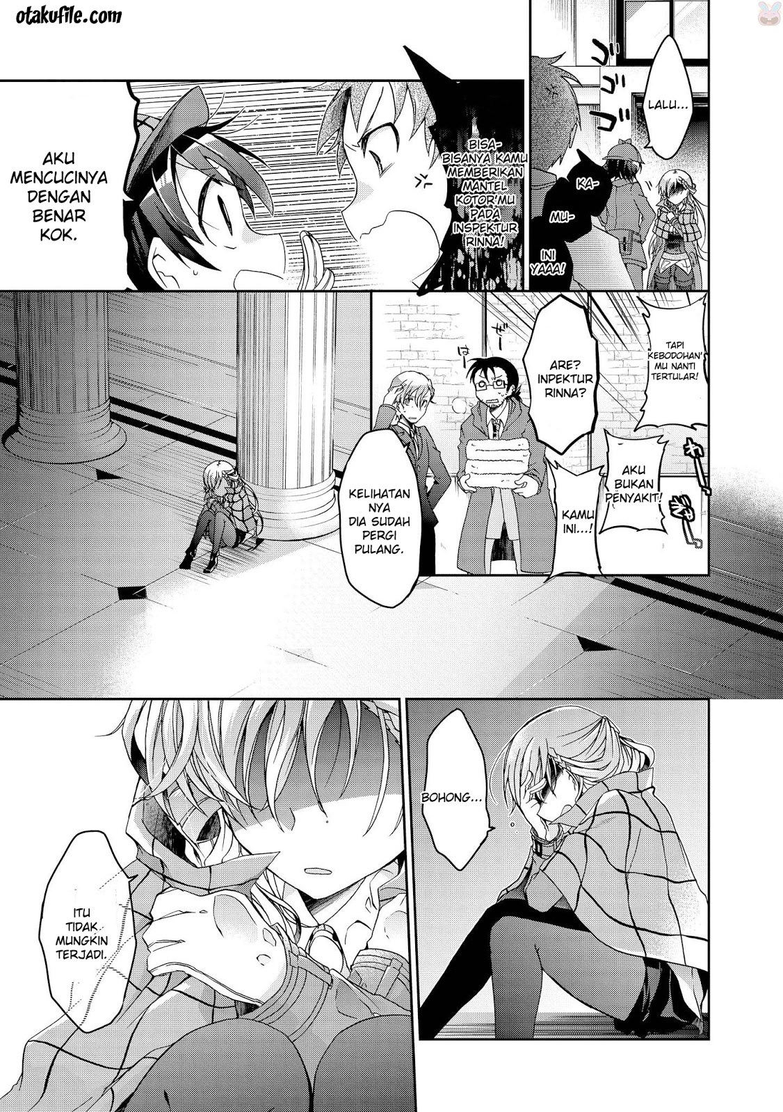 Rinna Keibu wa Iki ga dekinai Chapter 04 Bahasa Indonesia