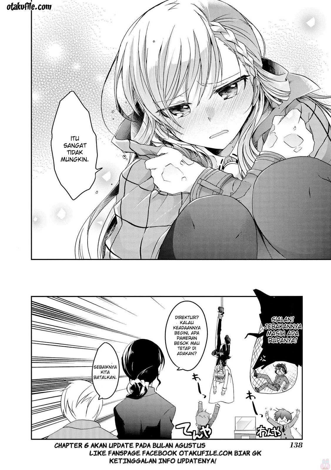 Rinna Keibu wa Iki ga dekinai Chapter 04 Bahasa Indonesia