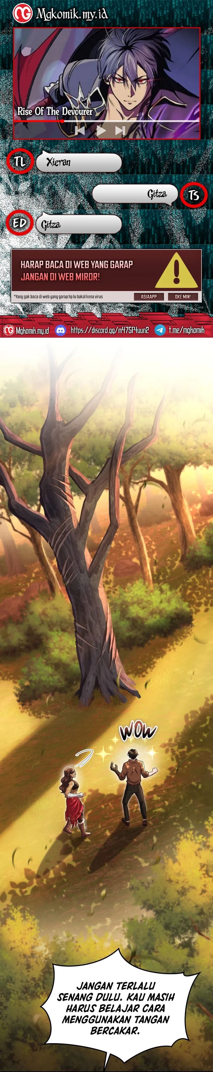 Rise of the Devourer Chapter 18 Bahasa Indonesia