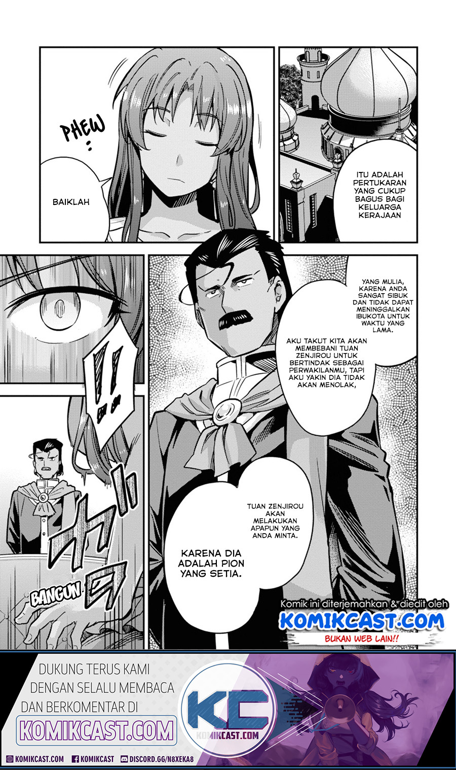Risou no Himo Seikatsu Chapter 33.1 Bahasa Indonesia