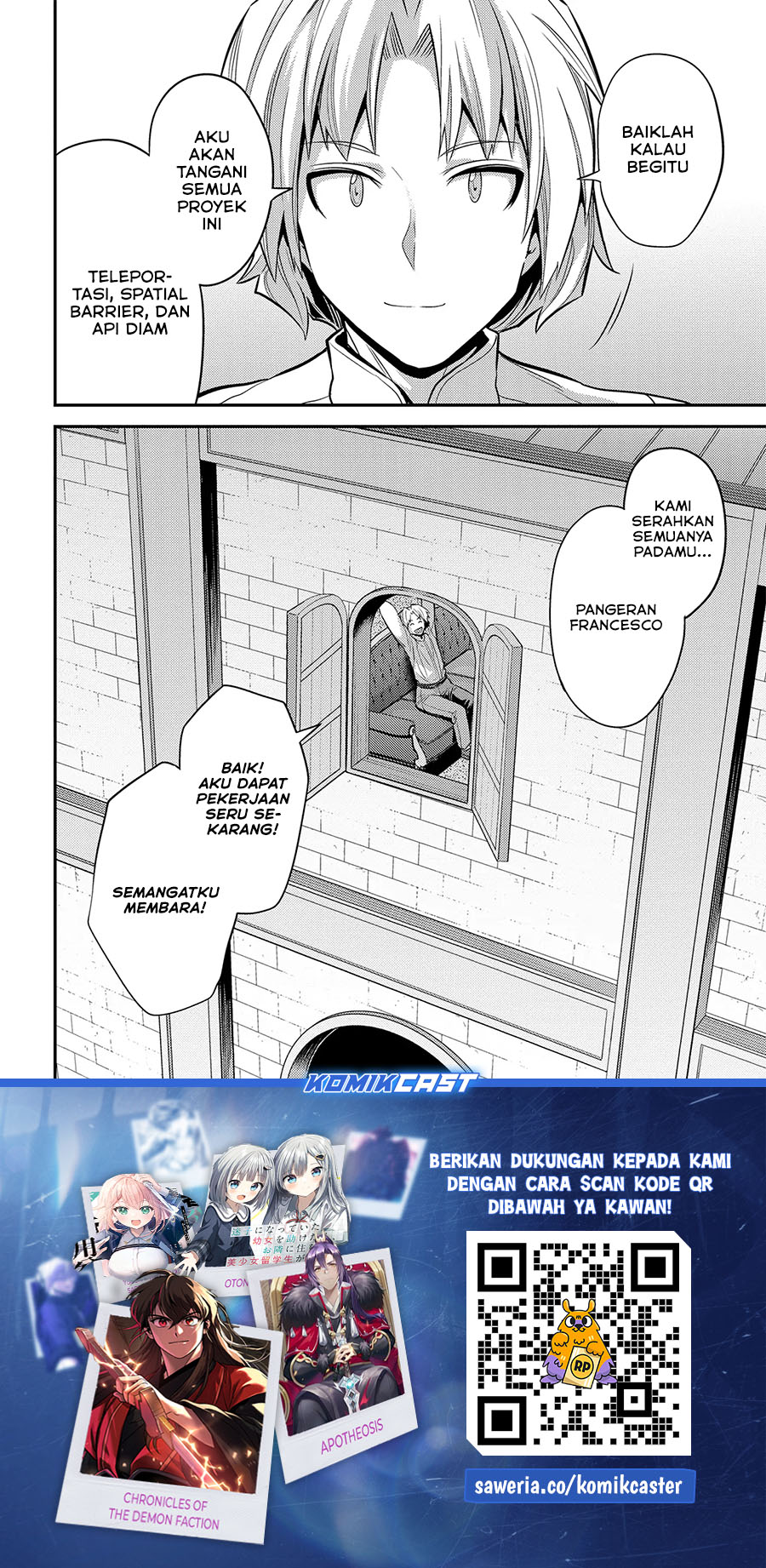Risou no Himo Seikatsu Chapter 73 Bahasa Indonesia