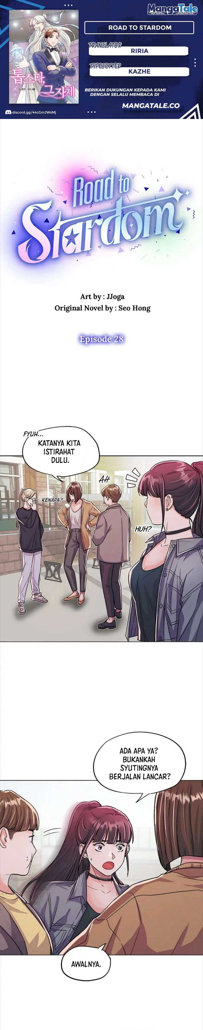 Road to Stardom Chapter 28 Bahasa Indonesia