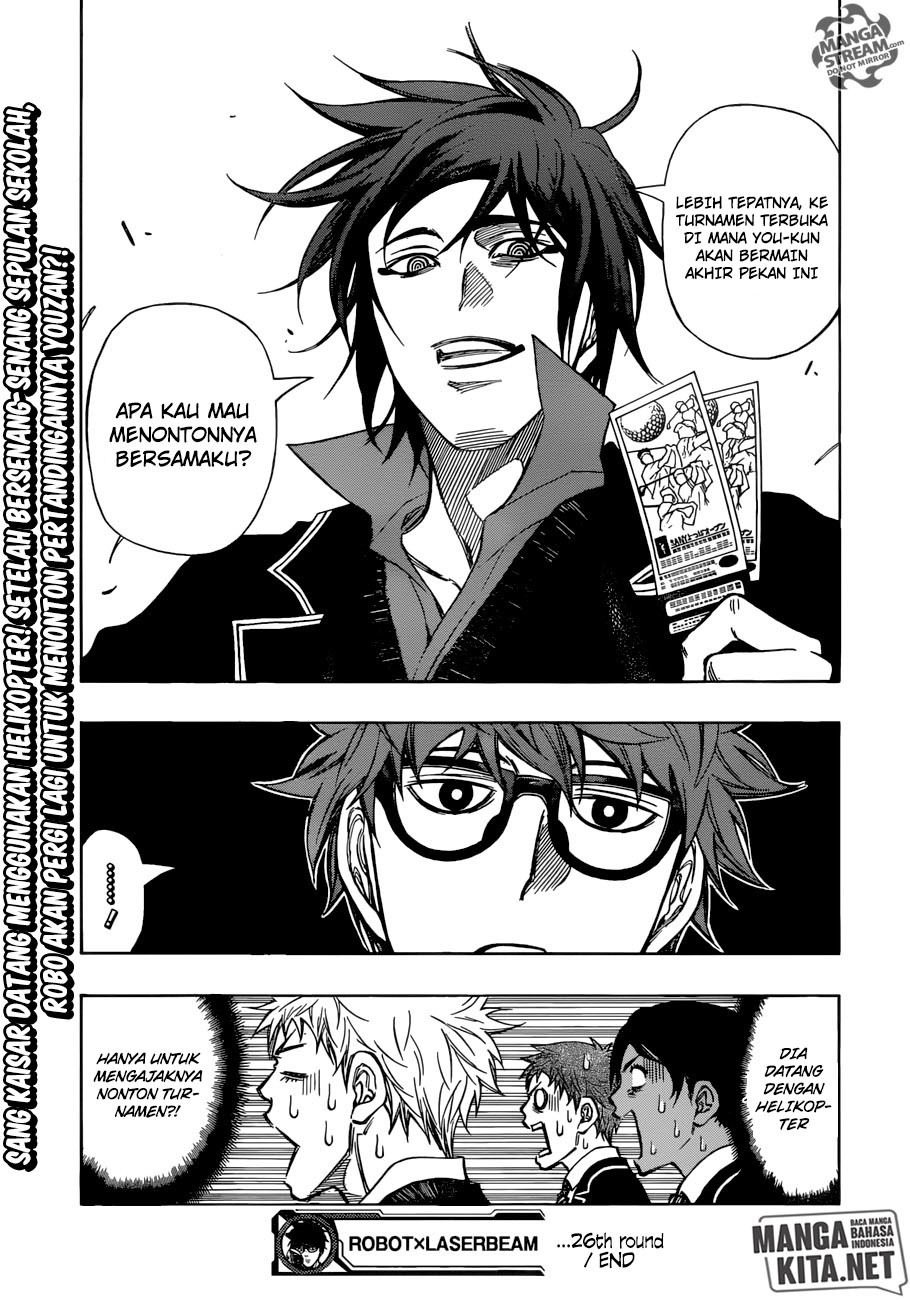 Robot x Laserbeam Chapter 26 Bahasa Indonesia