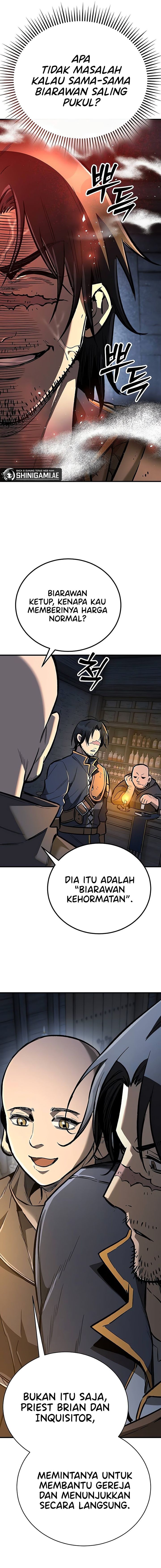 Roguish Guard in a Medieval Fantasy Chapter 21 Bahasa Indonesia