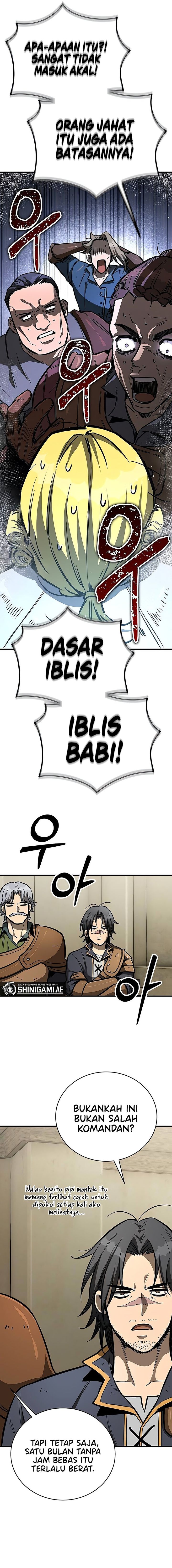 Roguish Guard in a Medieval Fantasy Chapter 21 Bahasa Indonesia