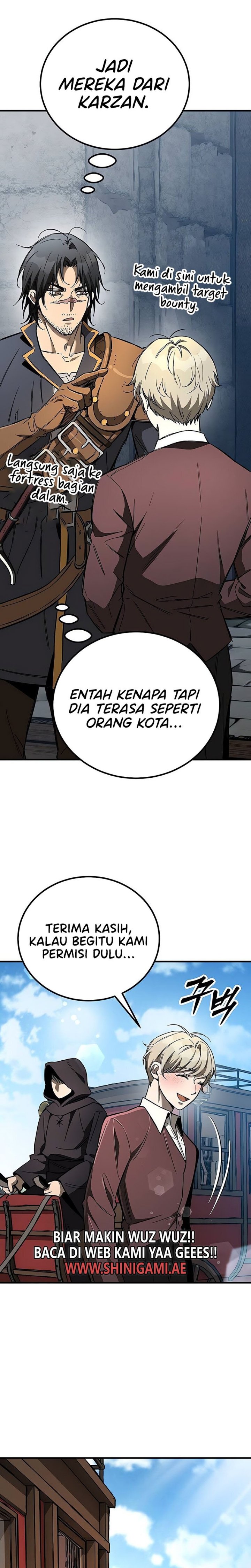 Roguish Guard in a Medieval Fantasy Chapter 23 Bahasa Indonesia