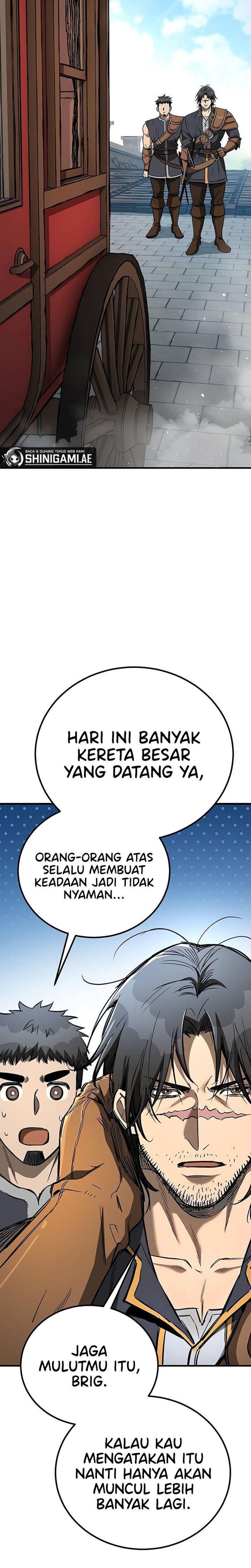 Roguish Guard in a Medieval Fantasy Chapter 23 Bahasa Indonesia