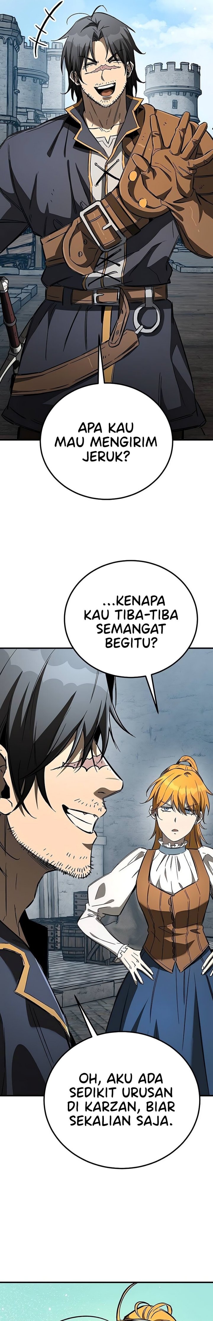 Roguish Guard in a Medieval Fantasy Chapter 23 Bahasa Indonesia