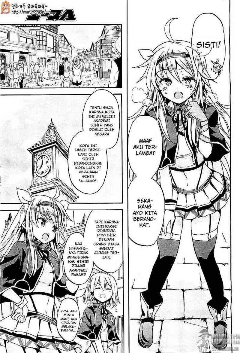 Roku de Nashi Majutsu Koushi to Kinki Kyouten chapter 1