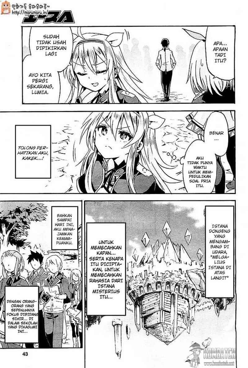 Roku de Nashi Majutsu Koushi to Kinki Kyouten chapter 1
